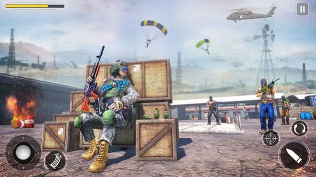 空岛生存吃鸡(3D FPS Encounter Shooting)