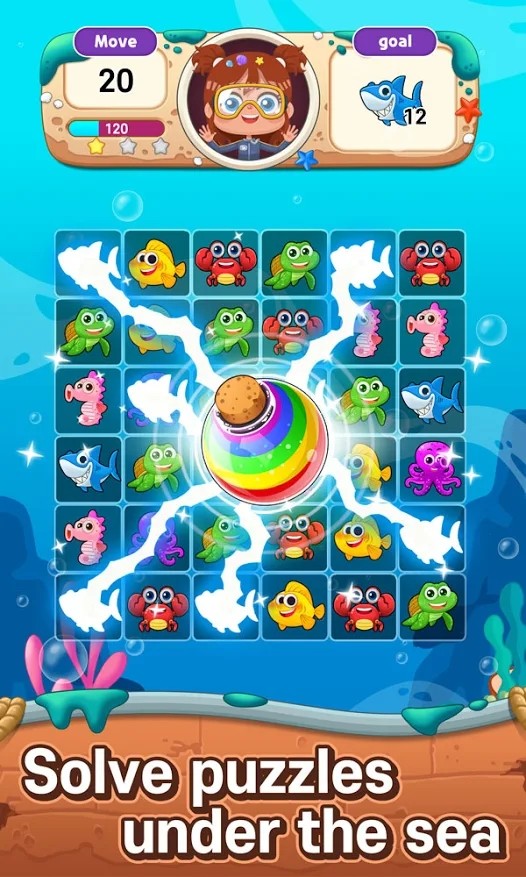 Ocean Match3 Puzzle(海洋三消)