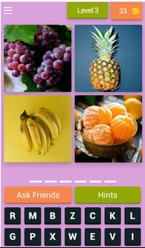 4张1字拼图(4 Pics 1 Word)