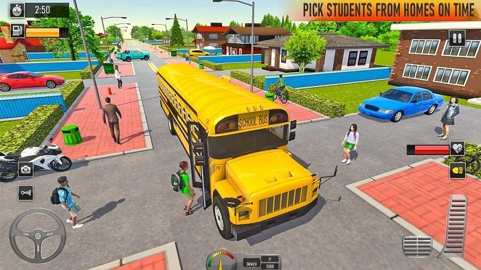 校车驾驶巴士(School Bus Coach Simulator 3D)
