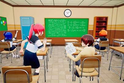 女生高中校园生活(Anime Girls School Simulator)