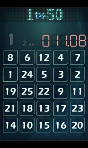 1to50集中注意力