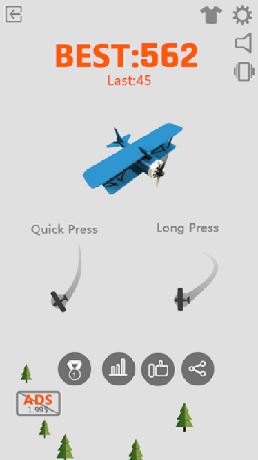 Go Plane Sky Glider(空中滑翔机游戏)