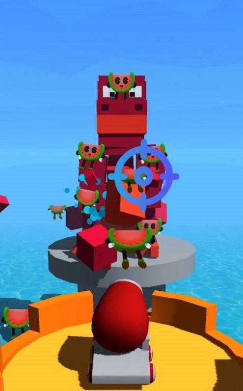 拥挤的西瓜跑Crowd Melon Run