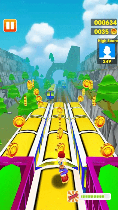 地铁巴士跑步(Subway Bus - Train Rush 3D)