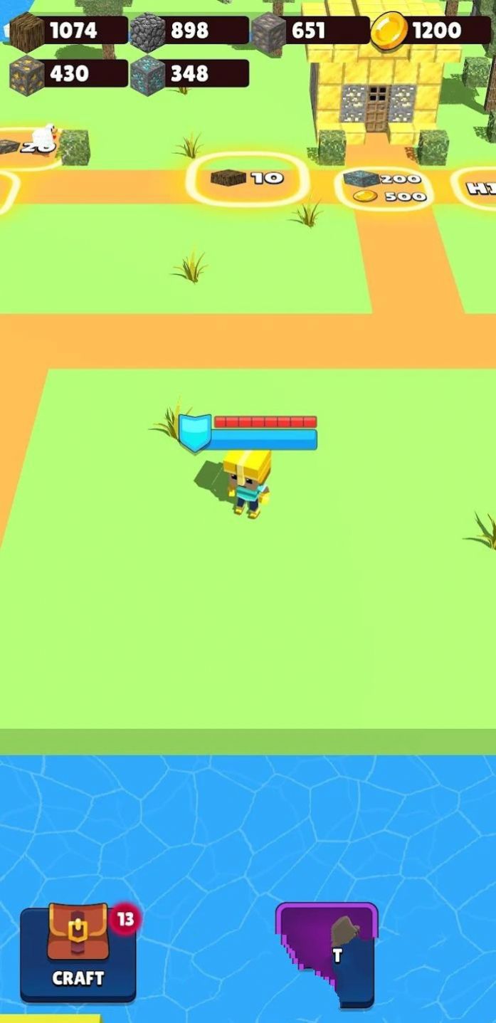 勇闯方块岛StickmanHeroCraftRoyal