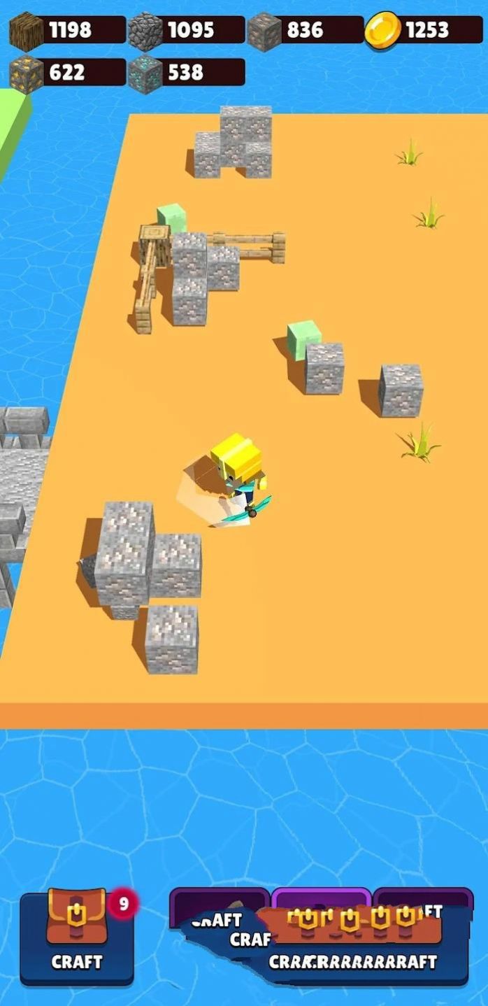 勇闯方块岛StickmanHeroCraftRoyal