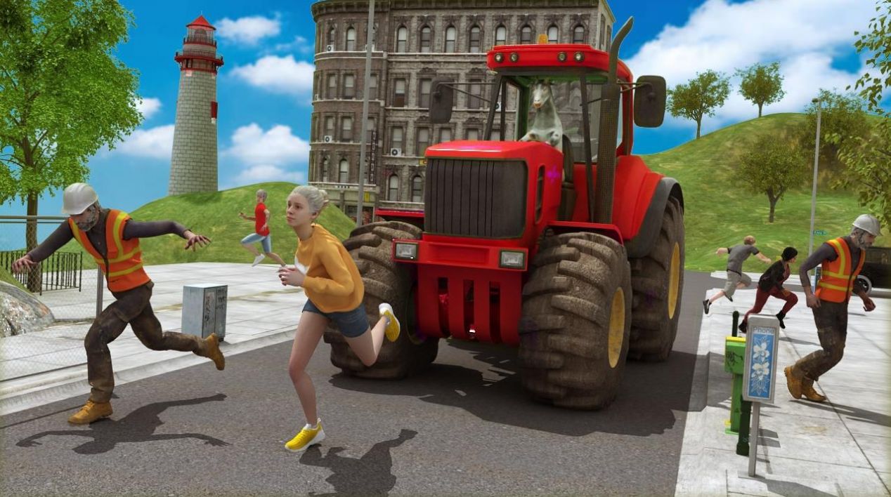 狂暴山羊城市大作战 狂暴山羊城市大作战