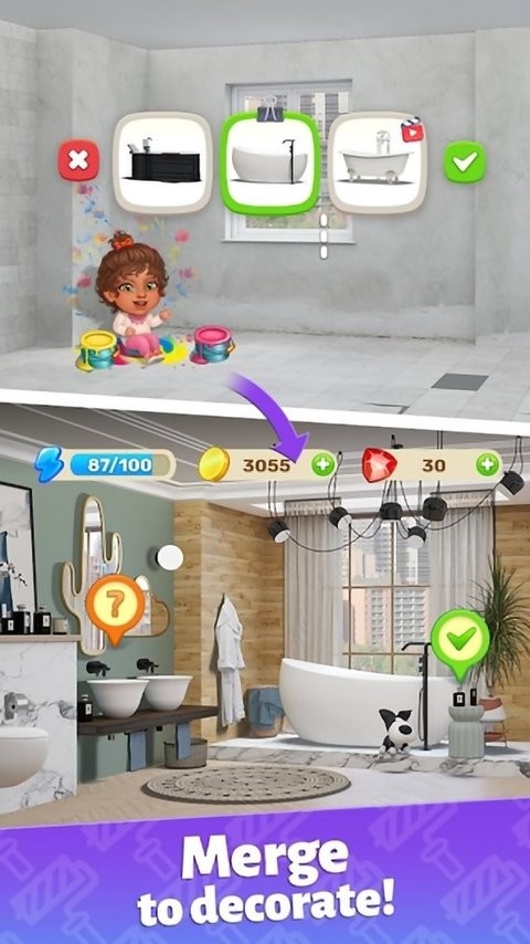 合并房屋装饰最新版(Merge Design)