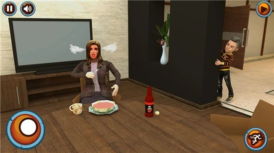 恐吓可怕的邪恶老师3D