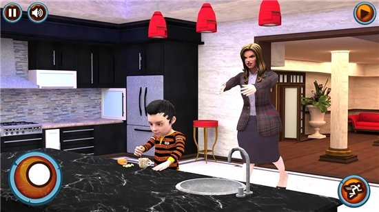 恐吓可怕的邪恶老师3D