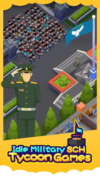 Idle Military School - Tycoon Games