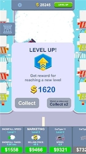 Snow Clean Idle(放置扫雪)