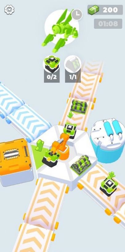 点击工厂机械臂3D(Factory Arm 3D)