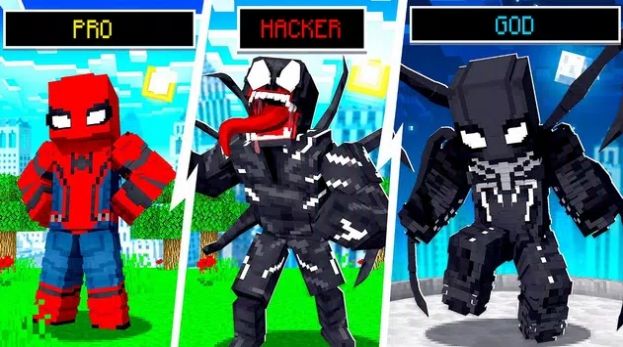 方块工艺蜘蛛人酷跑手游(Spider Craft Runner)