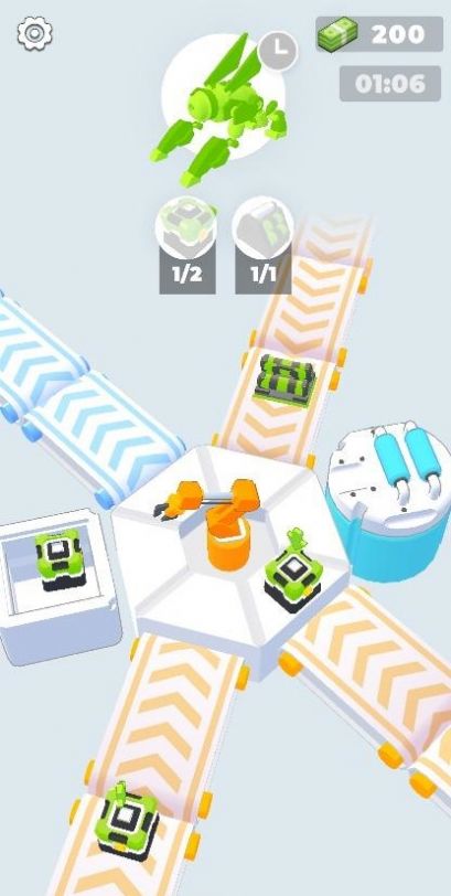 点击工厂机械臂3D(Factory Arm 3D)