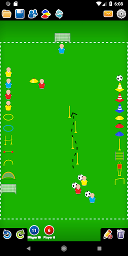 Coach Tactic Board: Soccer