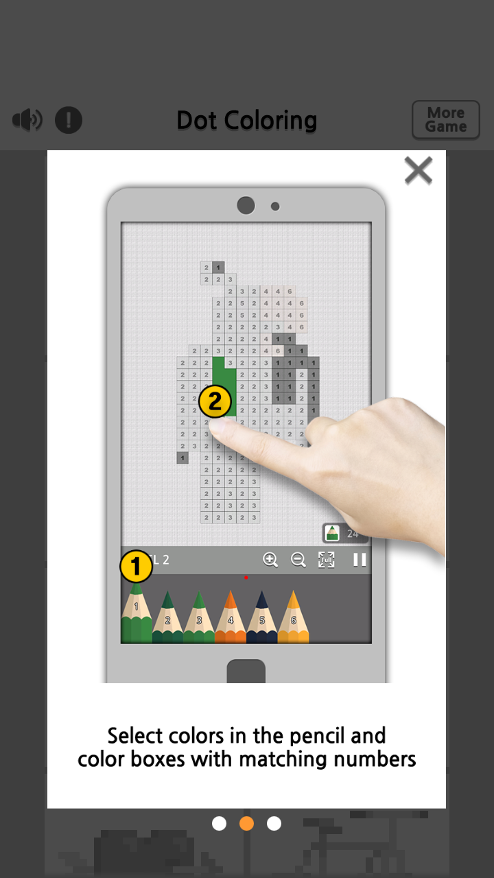 Dot Coloring(点着色游戏)