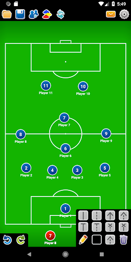 Coach Tactic Board: Soccer