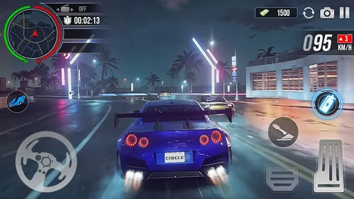 汽车驾驶午夜漂流(Car Driving Midnight Drifting)