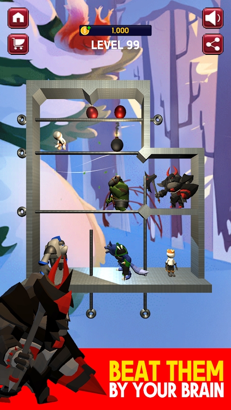 英雄拯救别针(Hero Rescue- Pin Puzzle King)