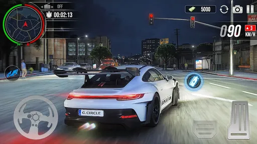 汽车驾驶午夜漂流(Car Driving Midnight Drifting)