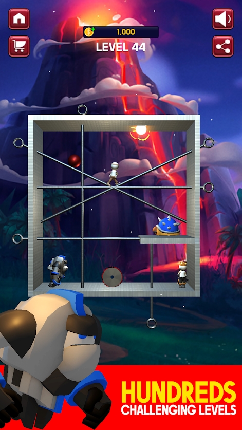 英雄拯救别针(Hero Rescue- Pin Puzzle King) 英雄拯救别针(Hero Rescue- Pin Puzzle King)