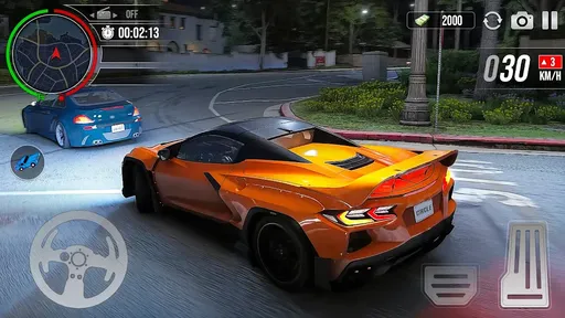 汽车驾驶午夜漂流(Car Driving Midnight Drifting)