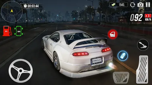 汽车驾驶午夜漂流(Car Driving Midnight Drifting)