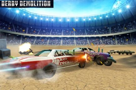拆毁德比汽车战争Demolition Derby Cars War