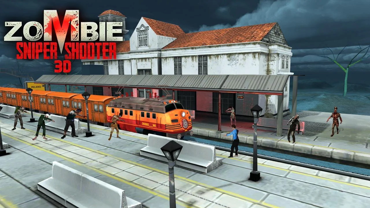 僵尸狙击手射击生存战争Zombie Sniper Shooting 3D