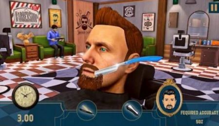 真实理发店美发沙龙Barber Shop Hair