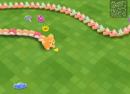 Sweet Crossing:Snake.io