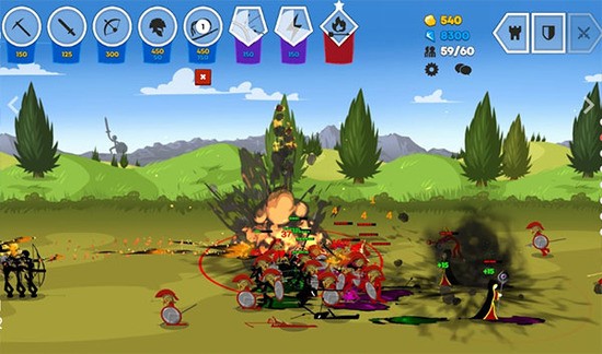 火柴人战争3无限钻石无限金币版