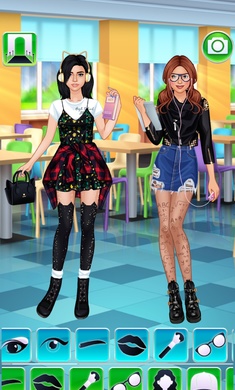 高中最好的好朋友换装游戏