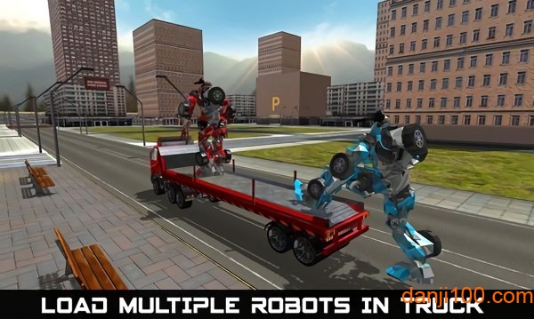 机器人运输卡车手游