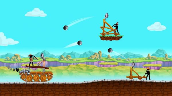 坦克弹射器游戏