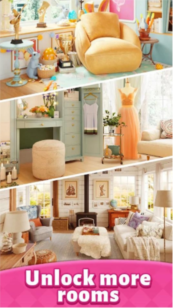 快乐合并重新装修(Happy Merge Redecor) 快乐合并重新装修(Happy Merge Redecor)