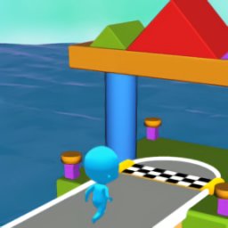 橡皮人跑酷小游戏(Toy Race 3D)