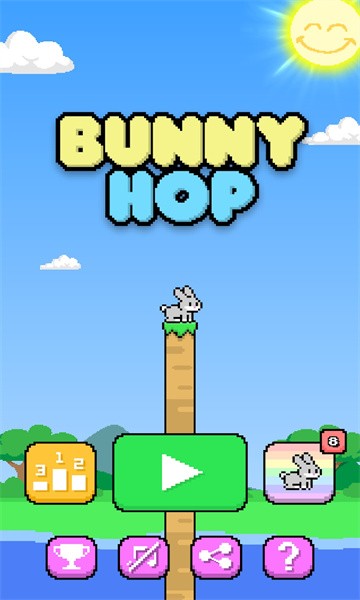 卡在墙里的兔子警官手游(Bunny Hop)