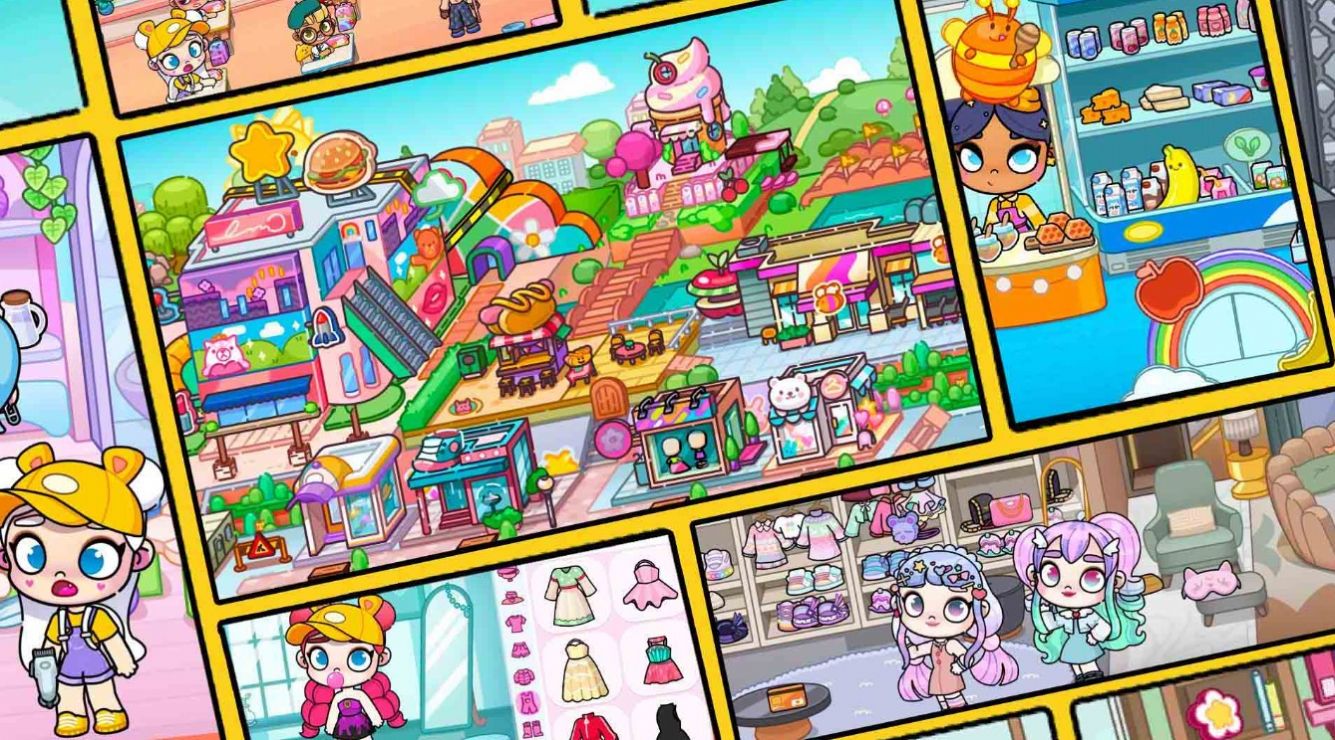 凡达世界小镇商业街