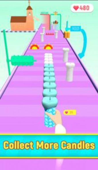 蜡烛堆栈跑酷(Candle Stack Run)