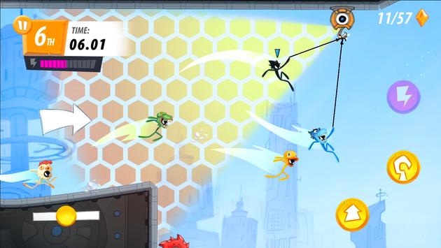 Parkour 2(火柴人跑酷比赛)