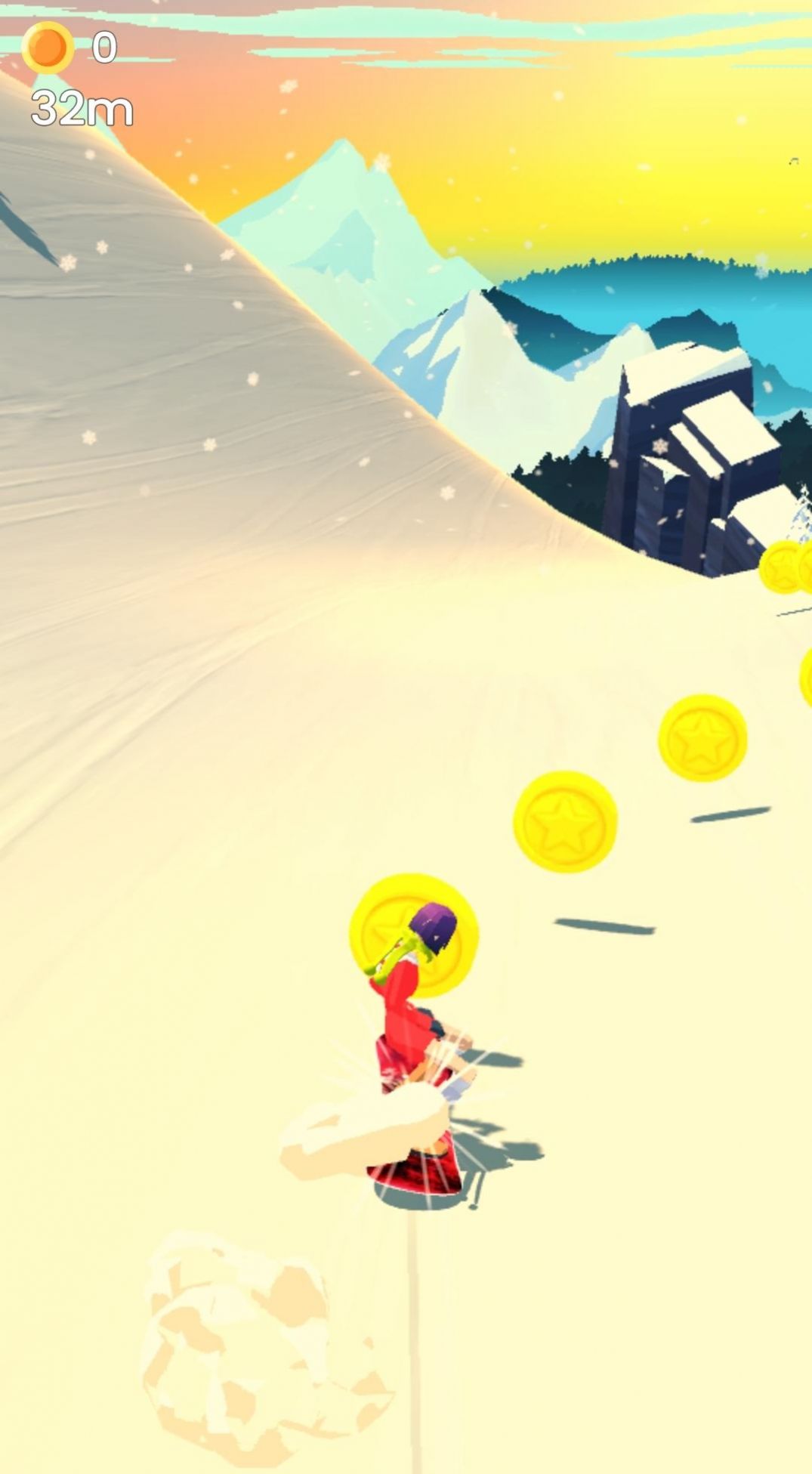 单板速降滑雪游戏(Snowboard)