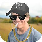Thug life photo sticker maker带墨镜叼根烟的软件下载