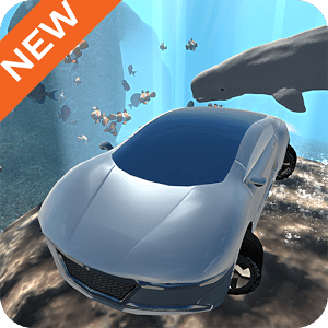 Flying Submarine Car Simulator(3合1汽车游戏)