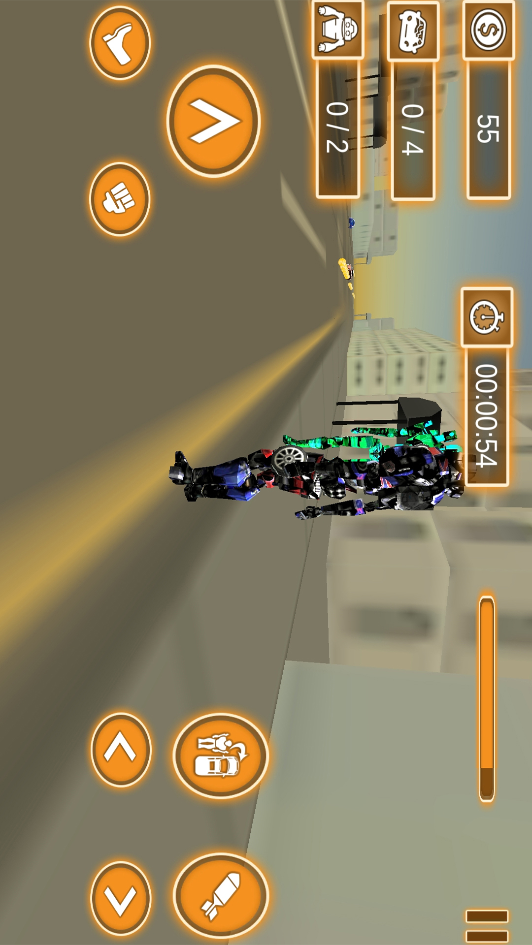 变形机器人战车3D