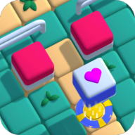 鱿鱼图滑动立方拼(Squid Game Sliding Cubic Puzzle)