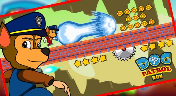 狗巡逻赛跑者 狗巡逻赛跑者