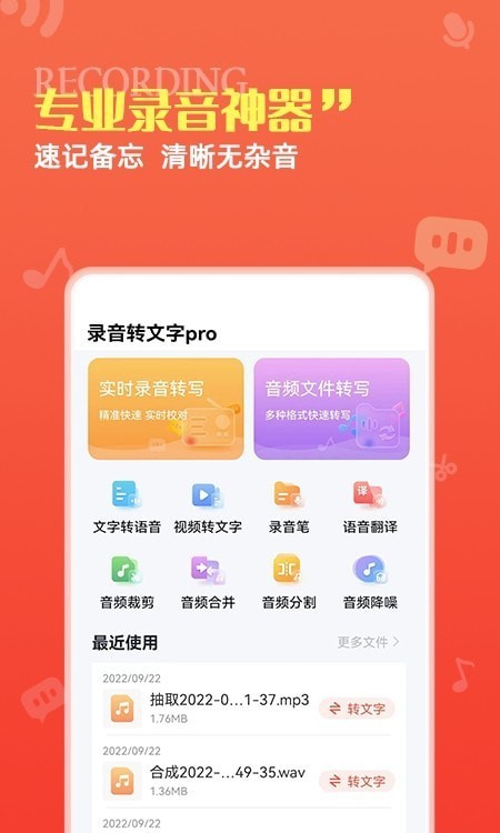 录音转文字pro